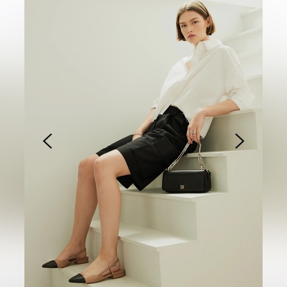 Steve Madden Tan and Black 
Belinda Flats NWOT - Picture 2 of 6